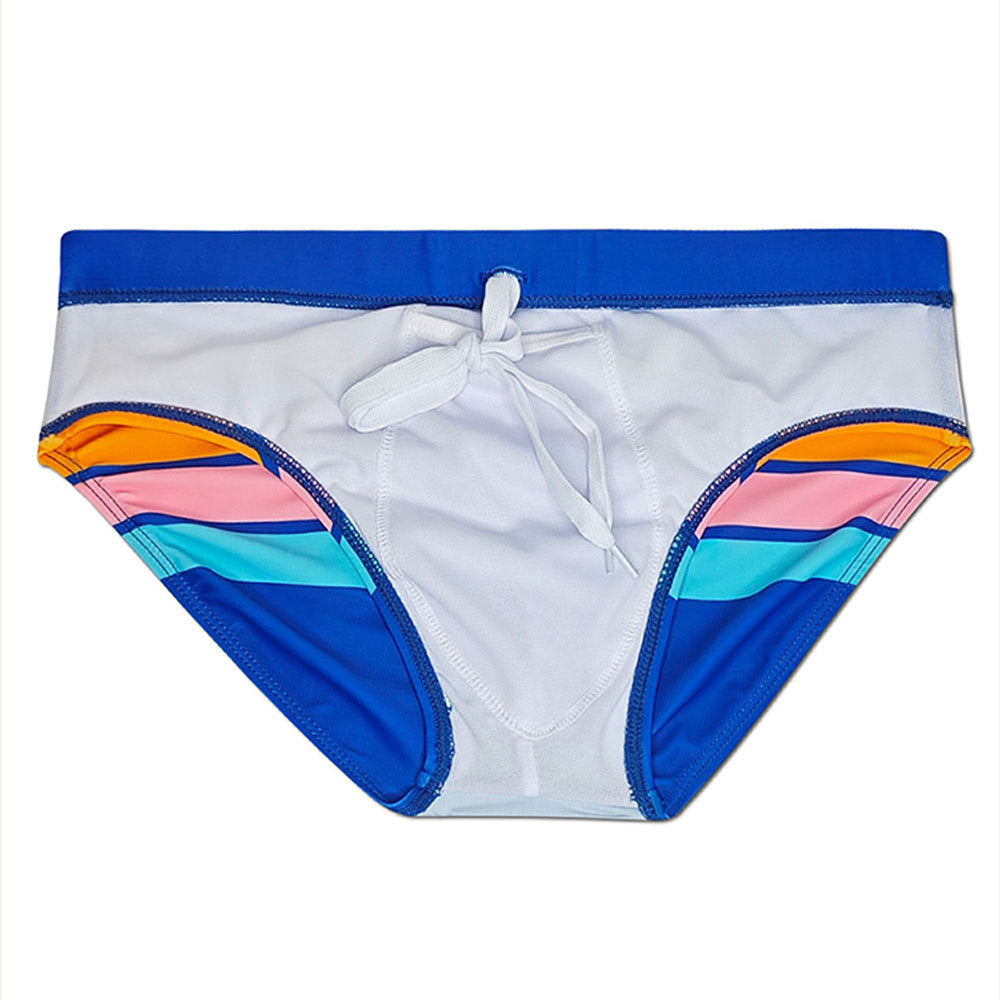 Men’s Sexy Printed Swim Briefs - YK052 - YDressup