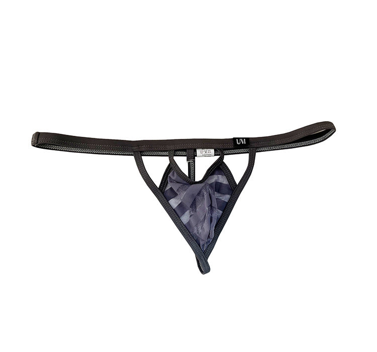 Low-Rise Sheer Men's Thong - GZK012 - YDressup