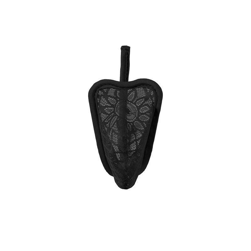 Men's Lace C-String Invisible Thong - CS005 - YDressup