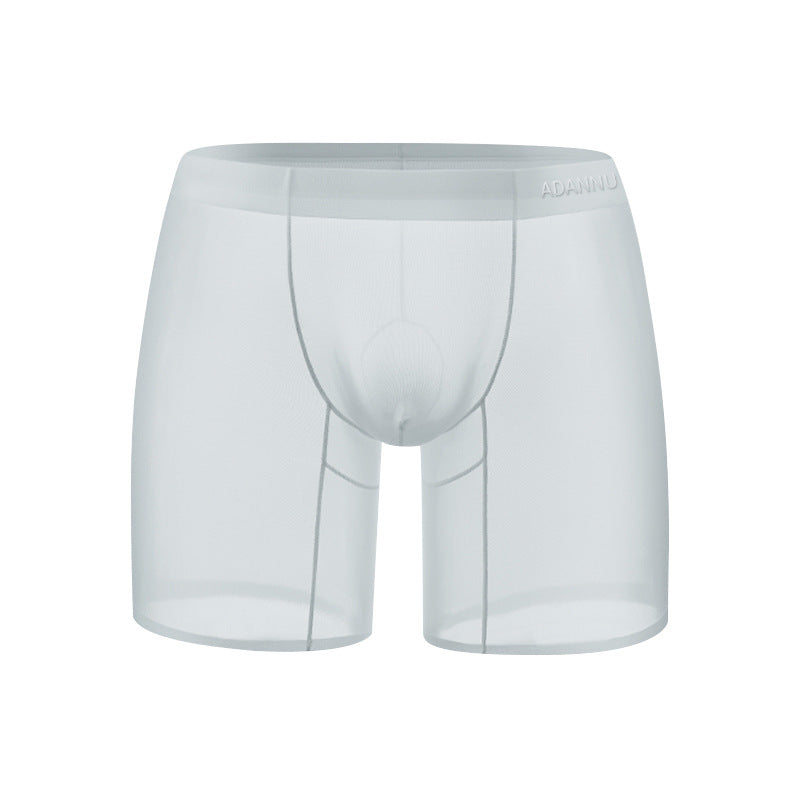 Sexy Men's Silky Transparent Boxer Shorts - PJK009