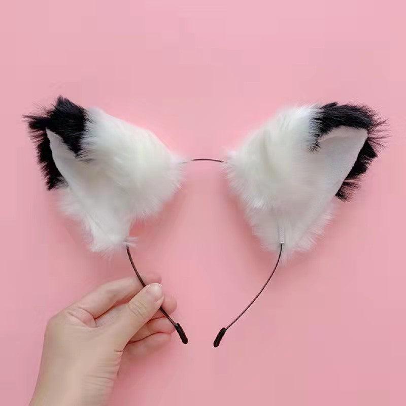 Cute Plush Jingle Bell Fox Ear Headband -PJ002 - YDressup