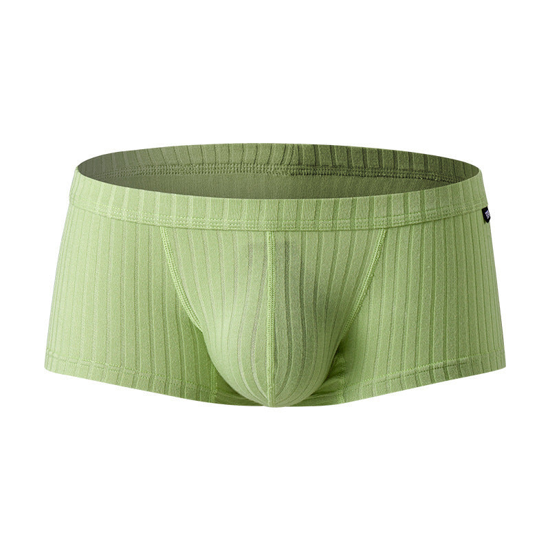 Men's Low Rise Threaded U-Convex Trunks - PJK002 - YDressup