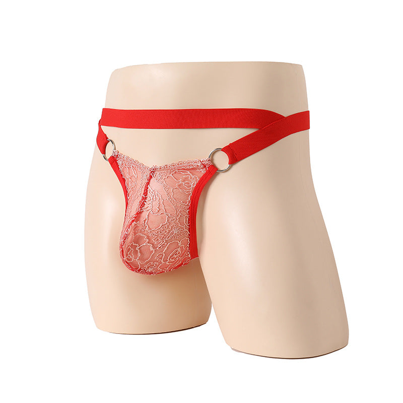 Low Waist Sissy Pouch G-String Lingerie - GZK031