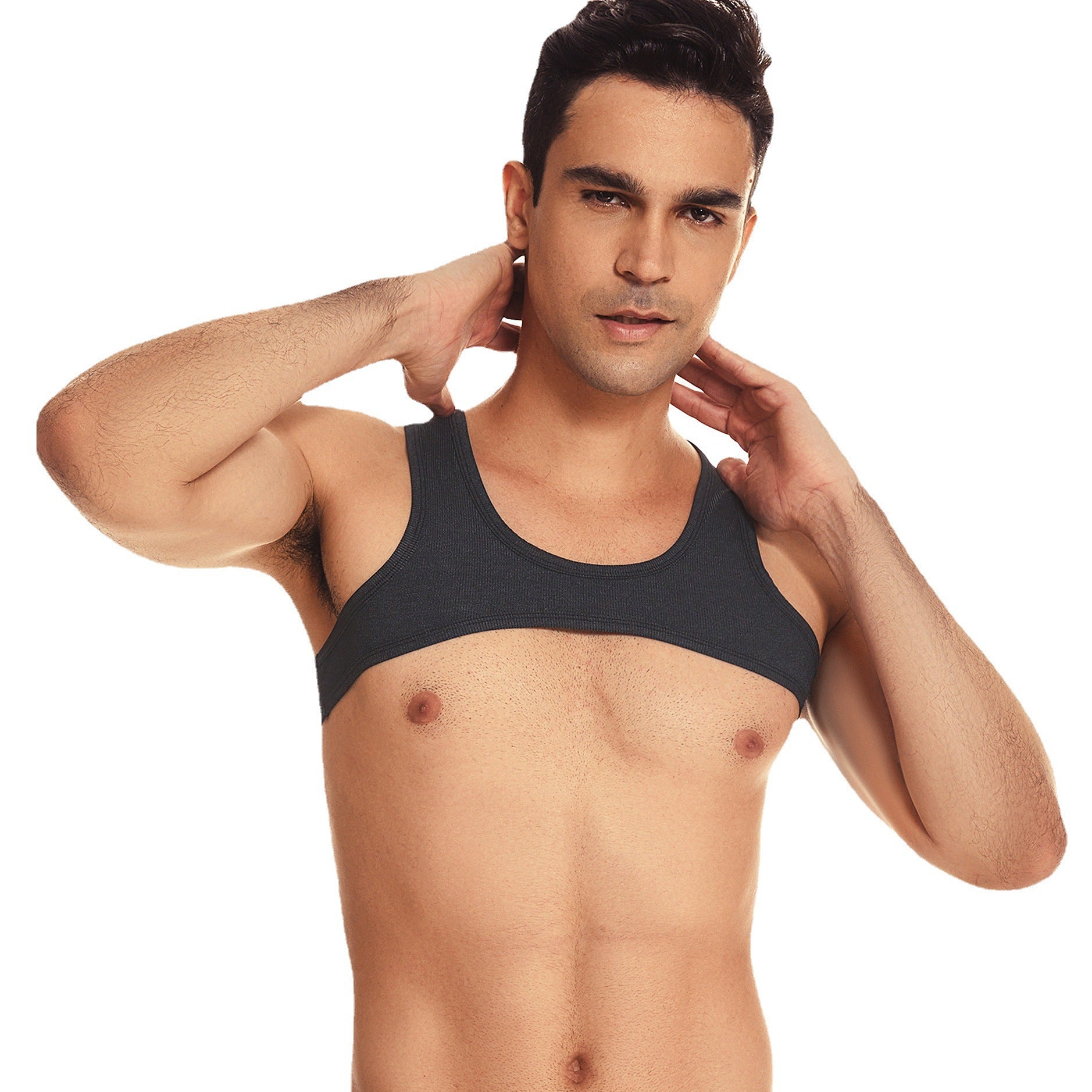 Lightweight Sleeveless Tight-Fit High-Elasticity Tank Top - YNY085