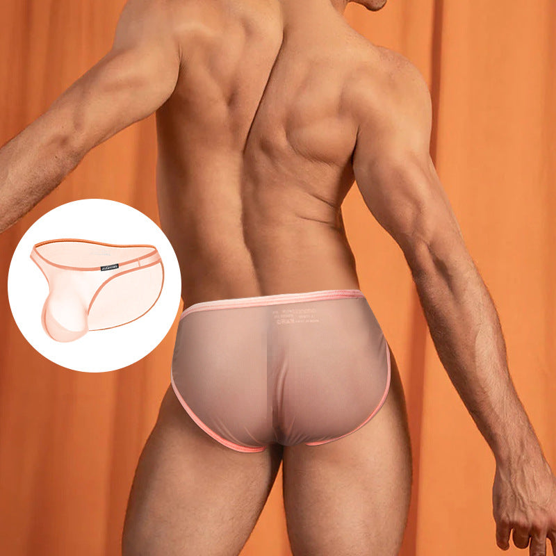 Transparent Bikini Men's Thong - SJK009
