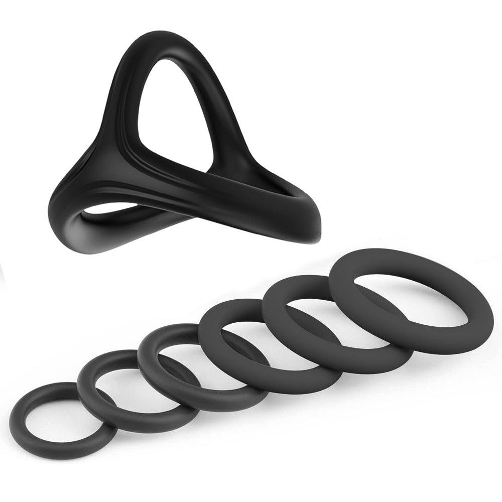 Black Silicone Y-Ring - PJ015 - YDressup