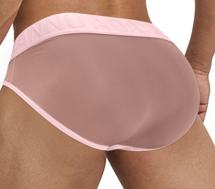Men's Ultra Sexy Nylon Transparent Thong - SJK016