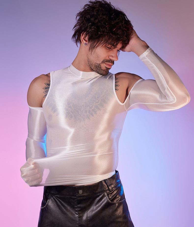 Men's High Stretch Lightweight Tight T-Shirt - KK012 - YDressup