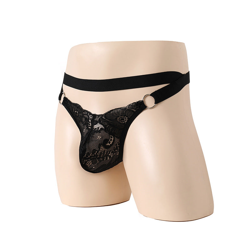 Low Waist Sissy Pouch G-String Lingerie - GZK031