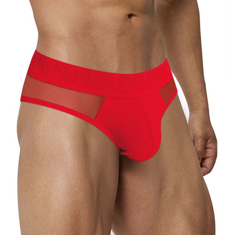 Men's Ultra Sexy Nylon Transparent Thong - SJK016