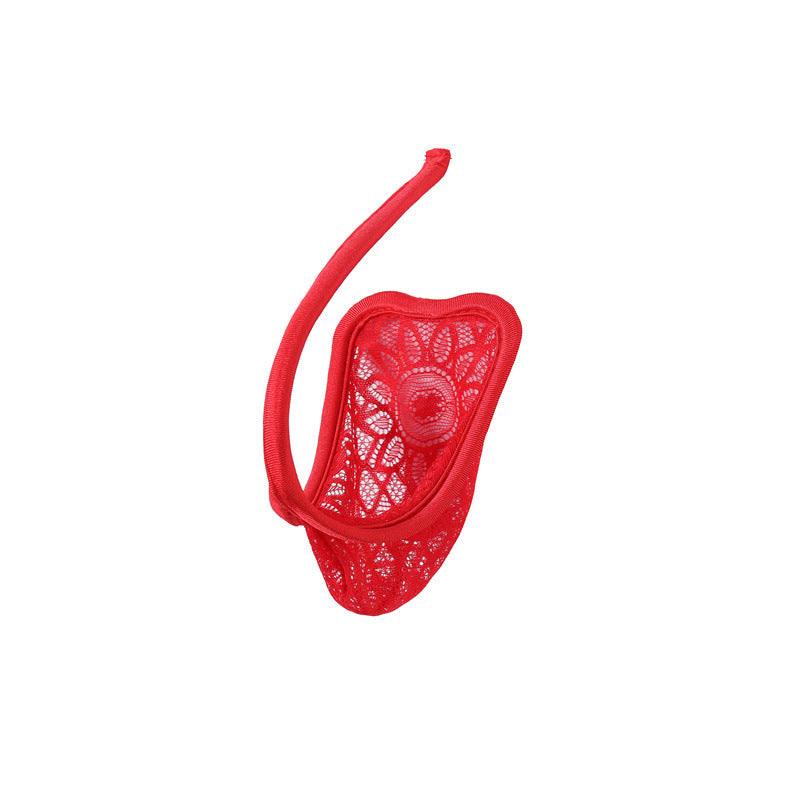 Men's Lace C-String Invisible Thong - CS005 - YDressup
