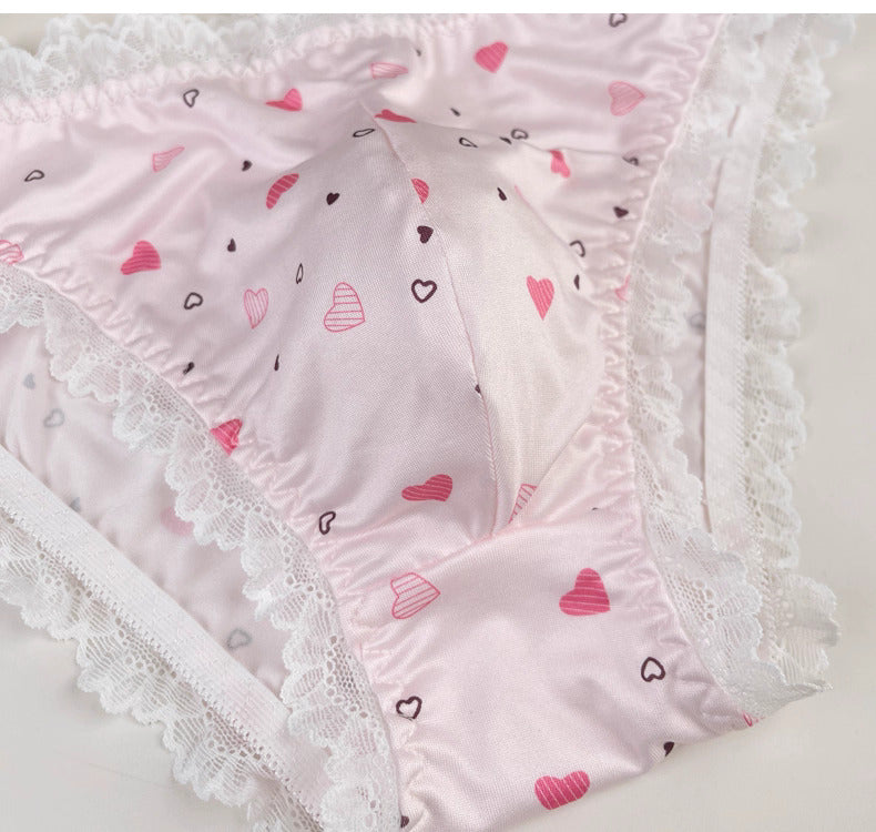 Sexy Strappy Lace Men's Panties - FU017