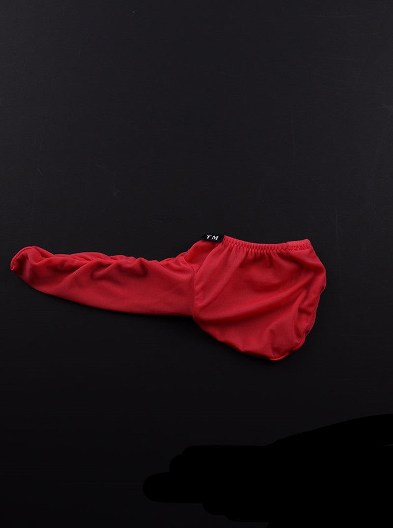 Men's U-Shaped Pouch Underwear Stretchy Ice Silk Cock Sock Erotic Lingerie - JJT022 - YDressup