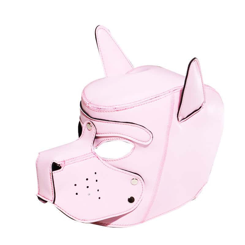 Sensual Dog Head Mask with Detachable Wearable Hood - KB061 - YDressup