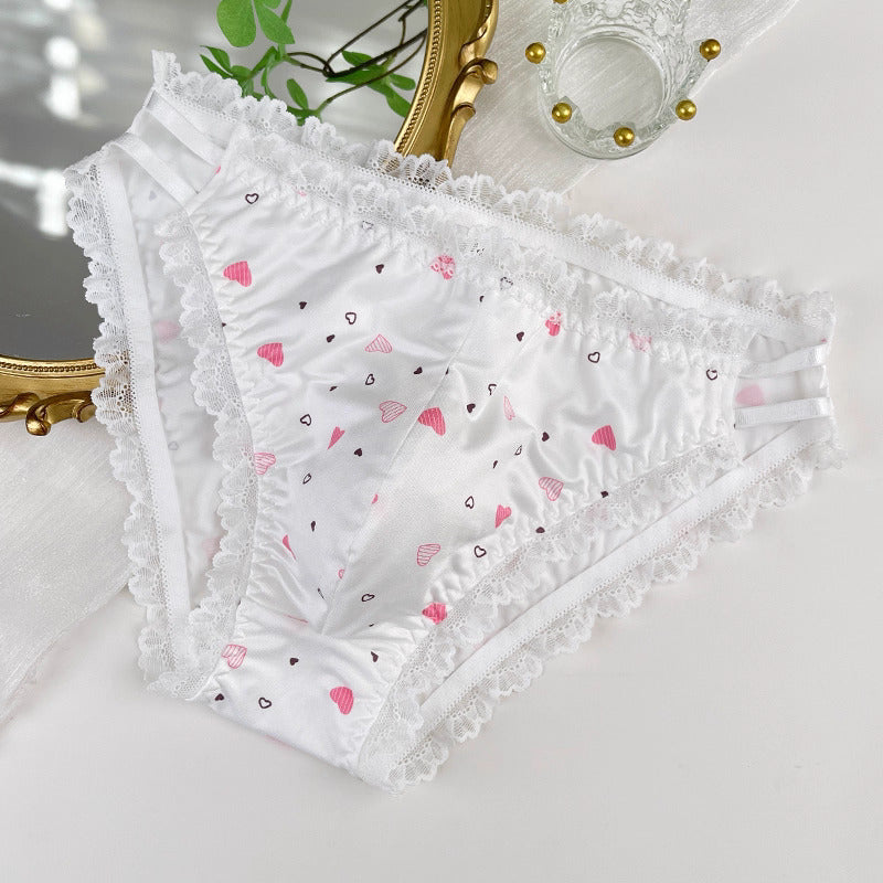 Sexy Strappy Lace Men's Panties - FU017