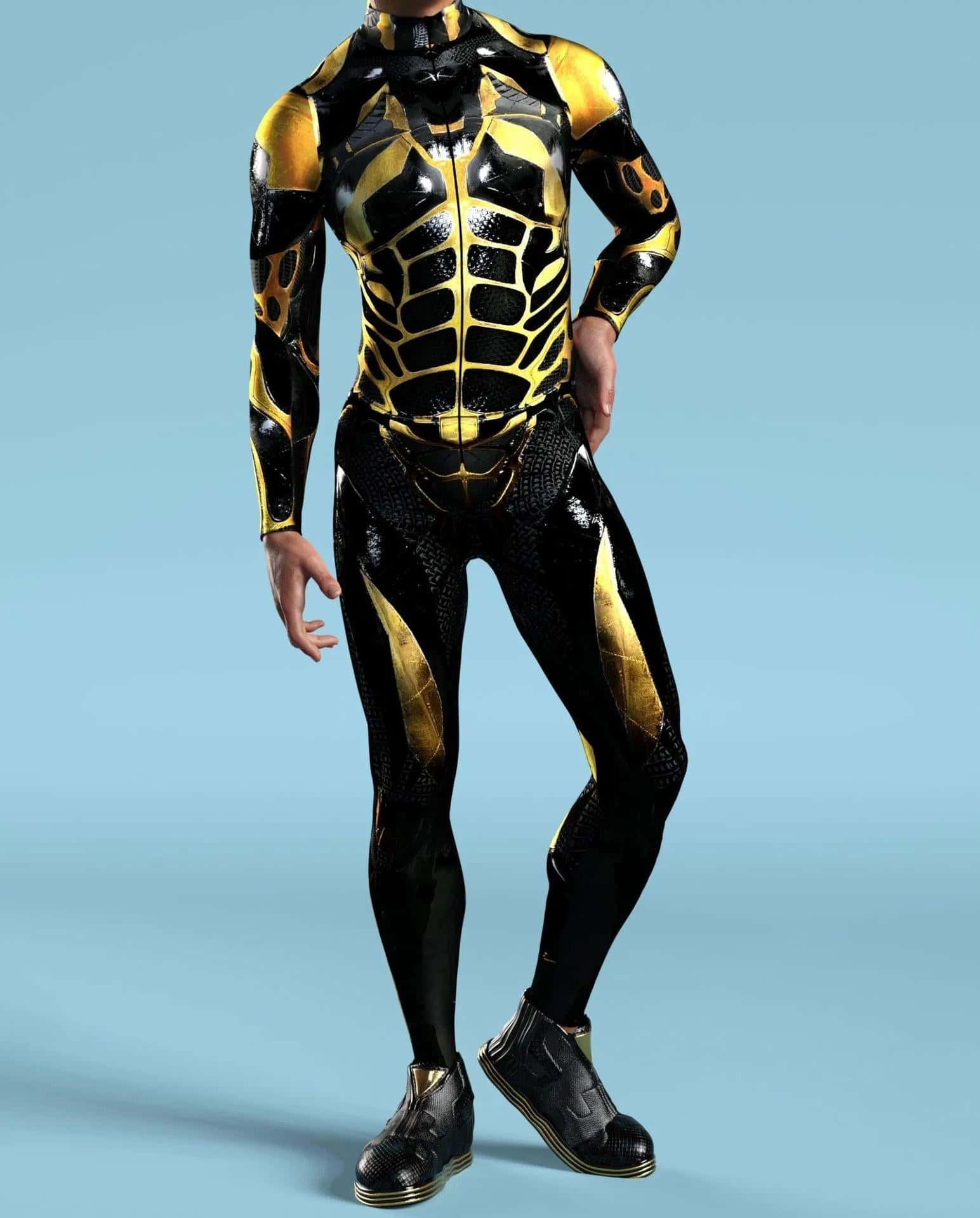 3D Printed Slim Fit Cosplay Bodysuit - LTY008