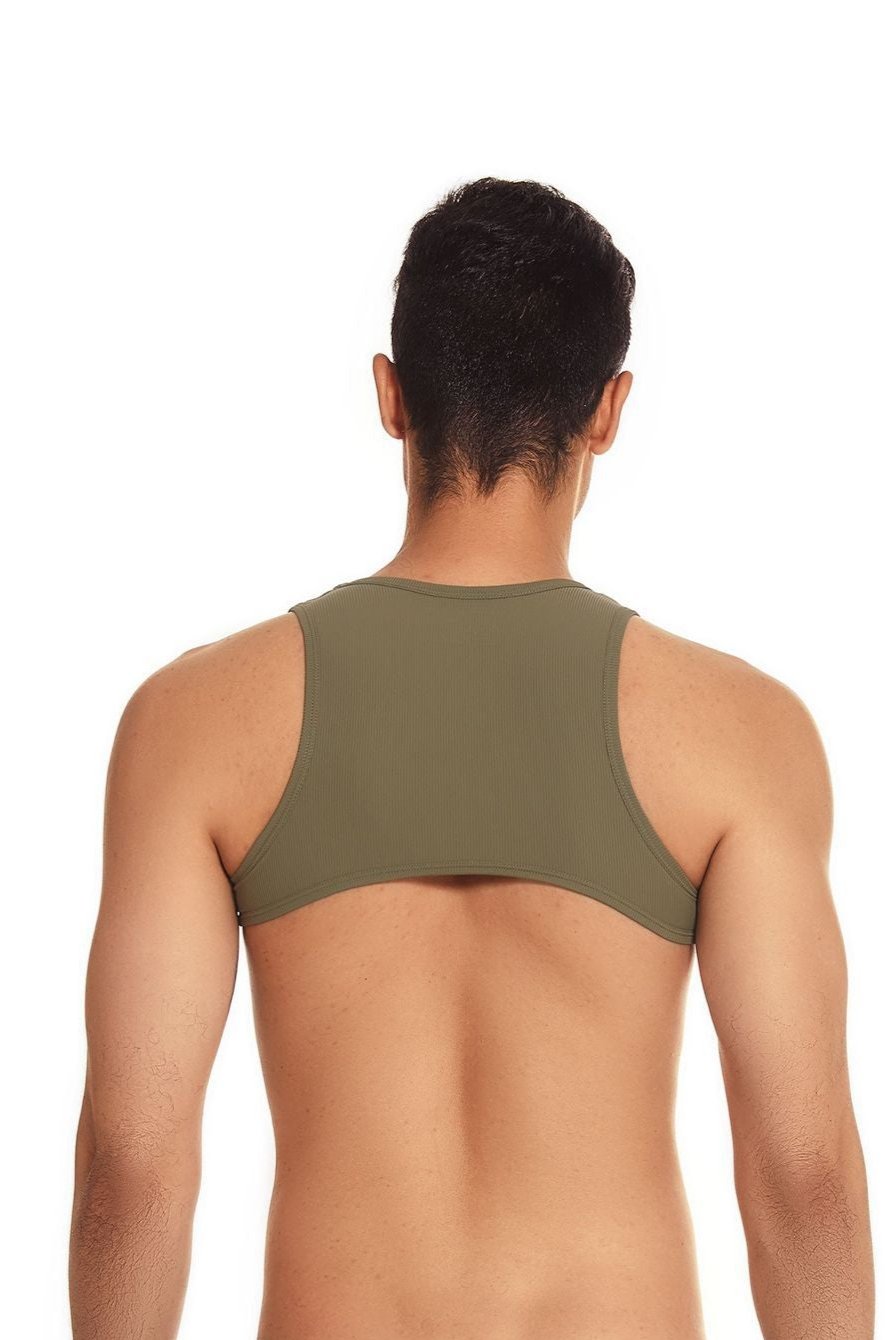 Lightweight Sleeveless Tight-Fit High-Elasticity Tank Top - YNY085