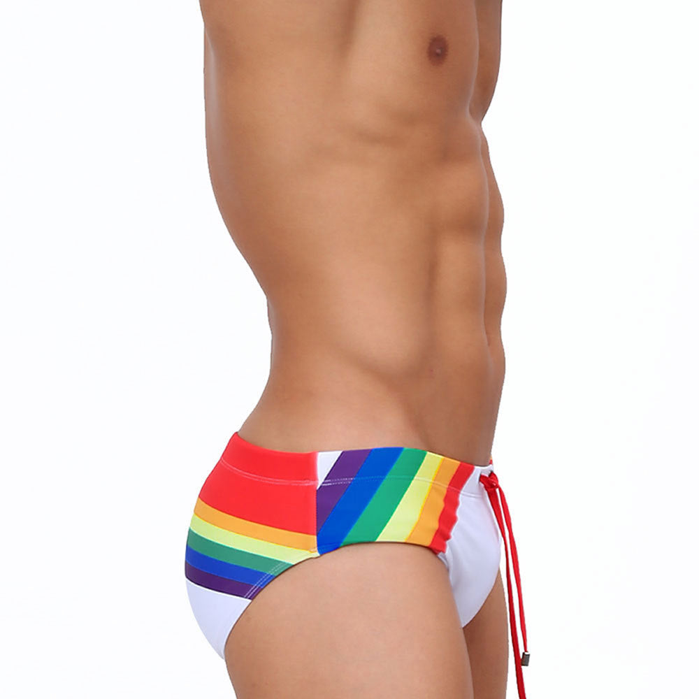 Rainbow Swim Briefs – Low Rise Sexy Fit - YK069 - YDressup