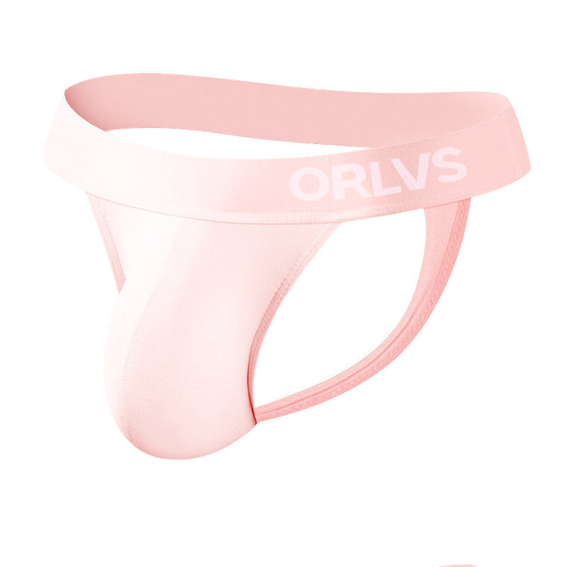 Sexy Men’s Thong – Low Rise Double Strap Modal Underwear - DZK042 - YDressup