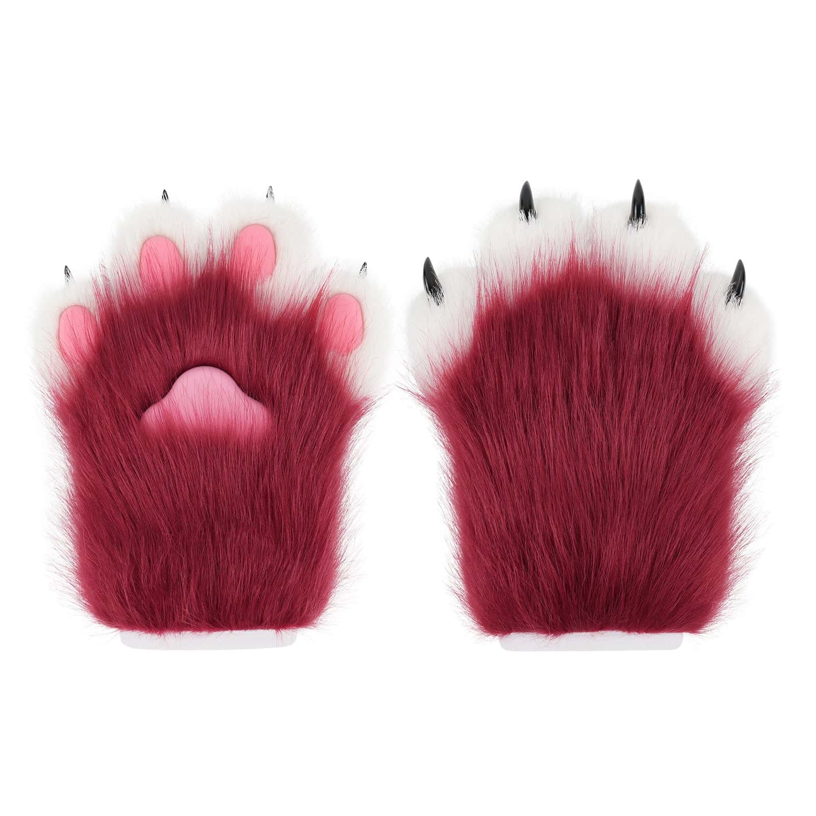 Furry Animal Paw Gloves - PJ045 - YDressup