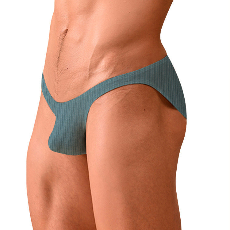 Low Rise Bikini Men's High Cut Underwear - SJK010