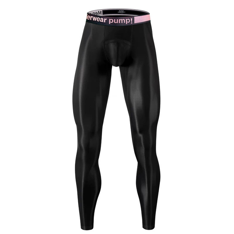 Full Sheer Men's Warm Ultra-Thin Leggings - PJK039 - YDressup