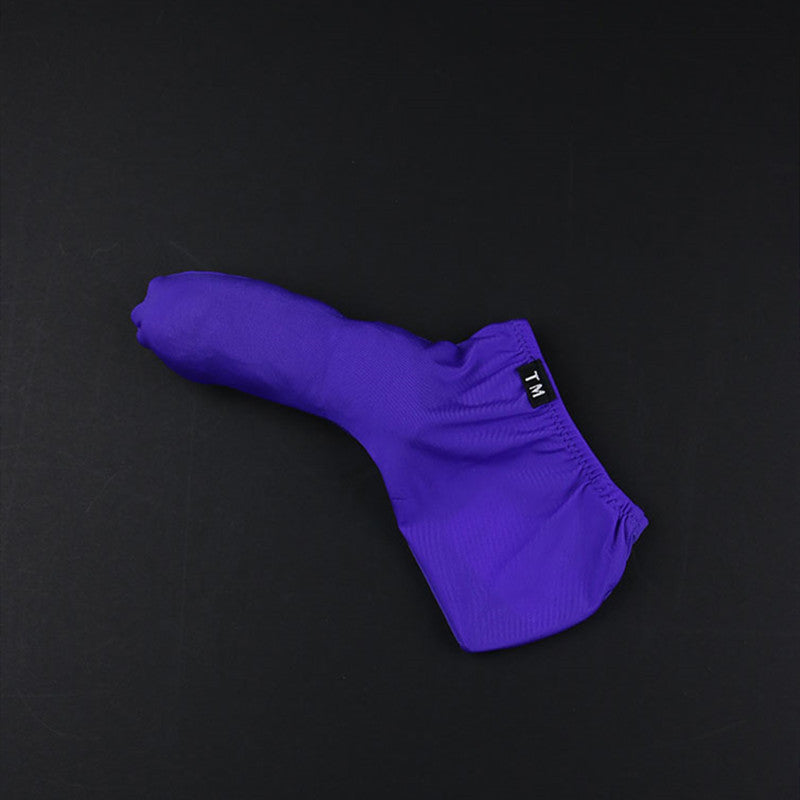 Men's Thin Silk-Like Elastic U-Pouch Bulge Sexy Underwear - JJT020