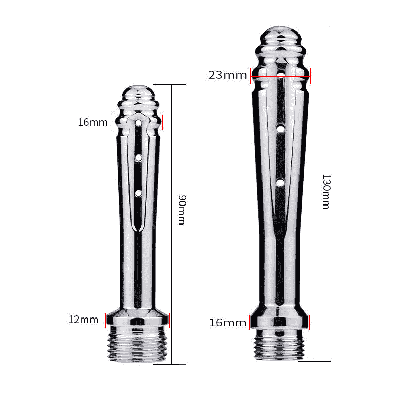 Metal Vaginal Anal Douche Enema Kit - PJ022 - YDressup