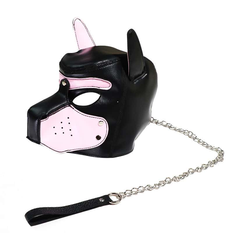 Sensual Dog Head Mask with Detachable Wearable Hood - KB061 - YDressup