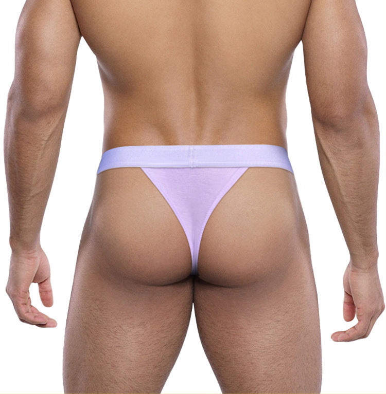 Sexy Men’s Thong – Low Rise Double Strap Modal Underwear - DZK042 - YDressup