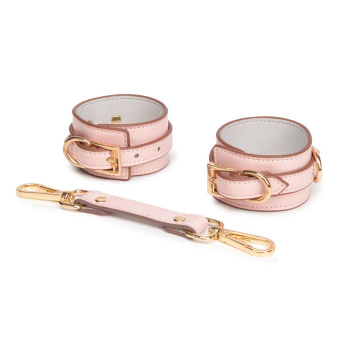 Adjustable PU Leather BDSM Handcuffs - PJ037