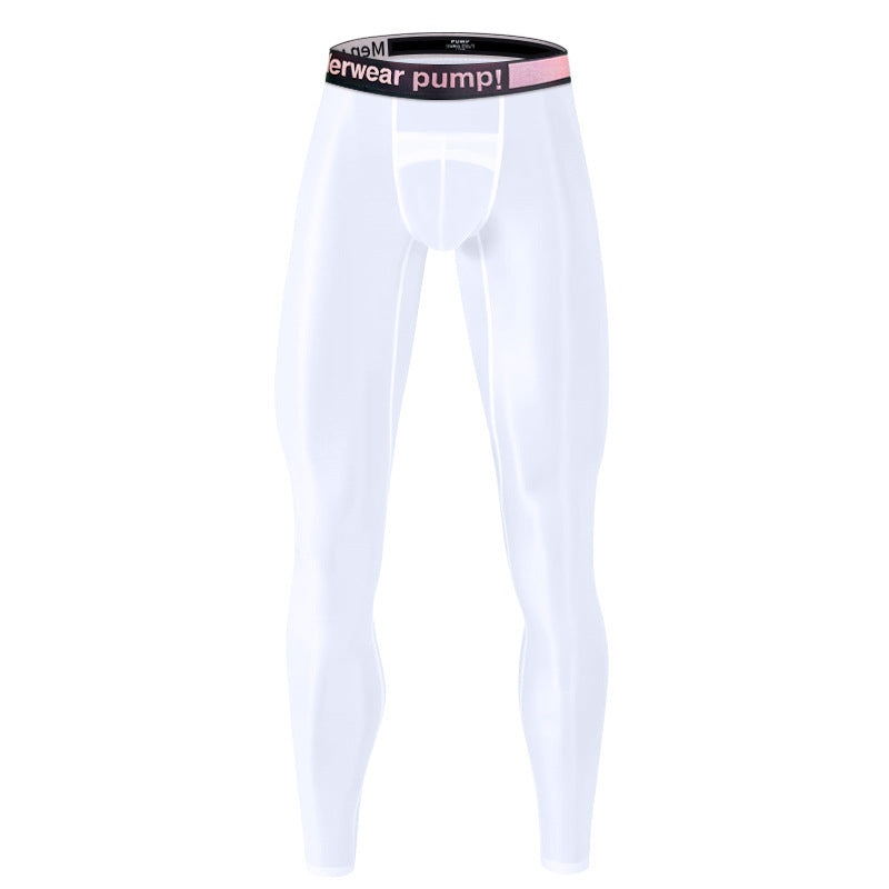 Full Sheer Men's Warm Ultra-Thin Leggings - PJK039 - YDressup