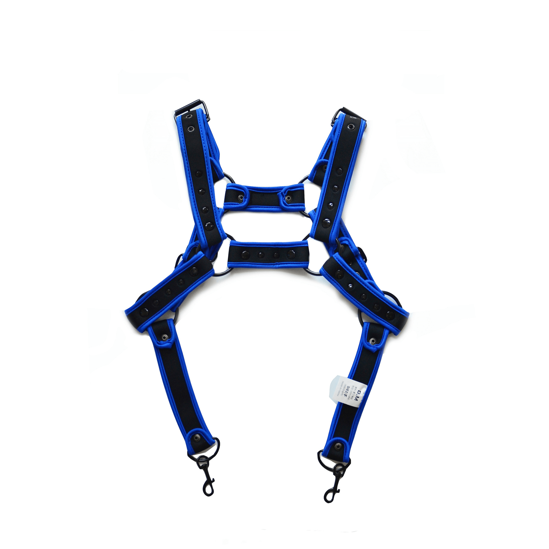 Men’s Adjustable Leather Gym Harness & Detachable Thong - HDZ028