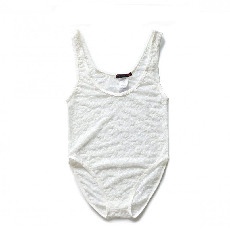 Men's Sheer Mesh Lace Bodysuit - LTY047 - YDressup
