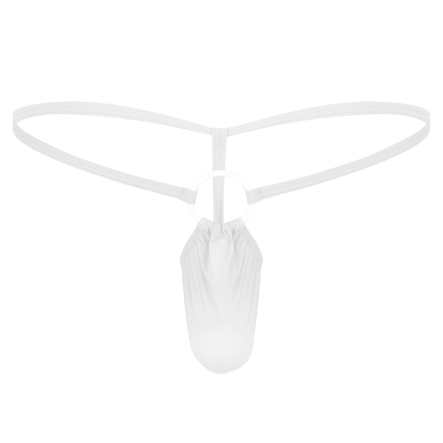 Men's O-Ring G String - Bulge Pouch & Elastic Waist - GZK007 - YDressup