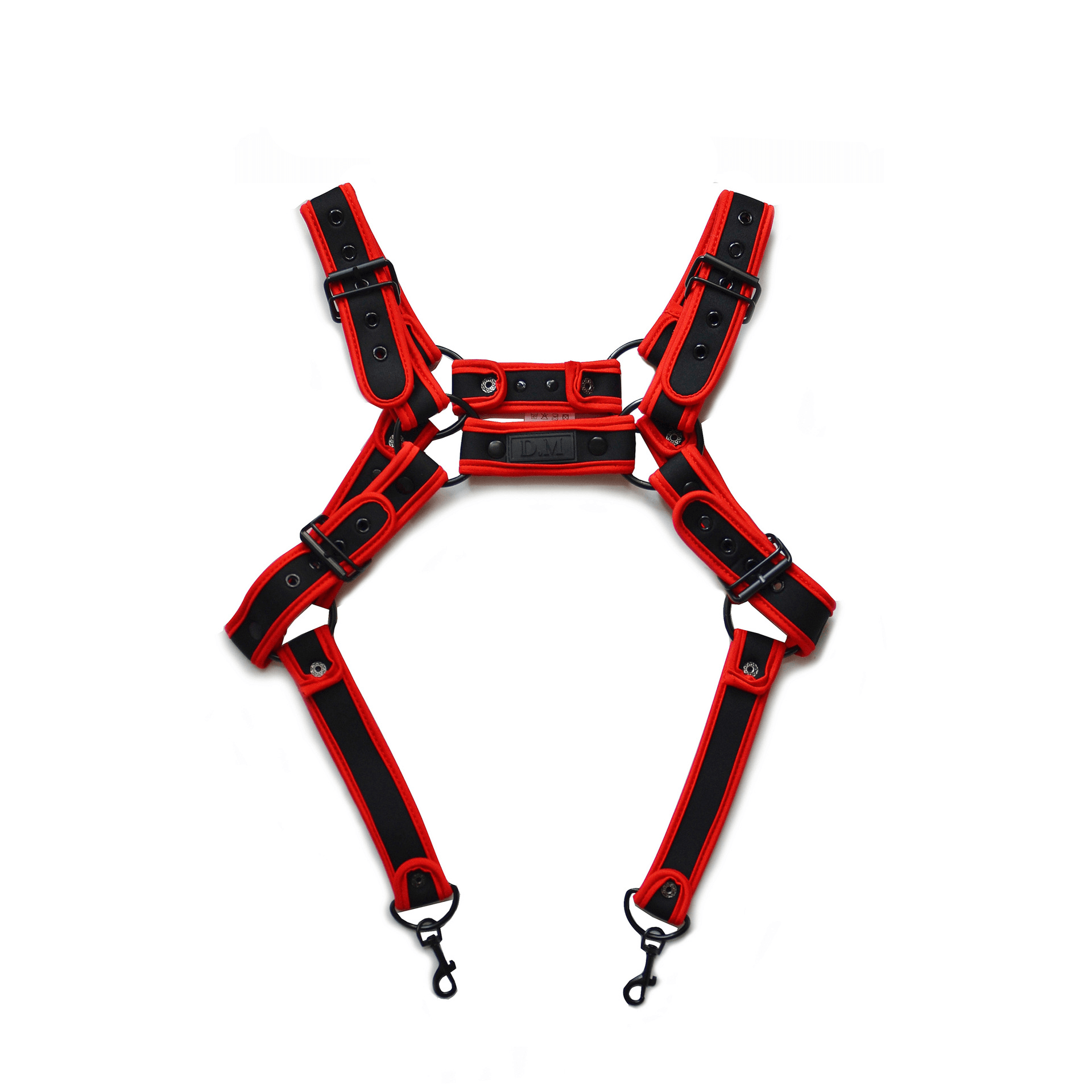 Men’s Adjustable Leather Gym Harness & Detachable Thong - HDZ028