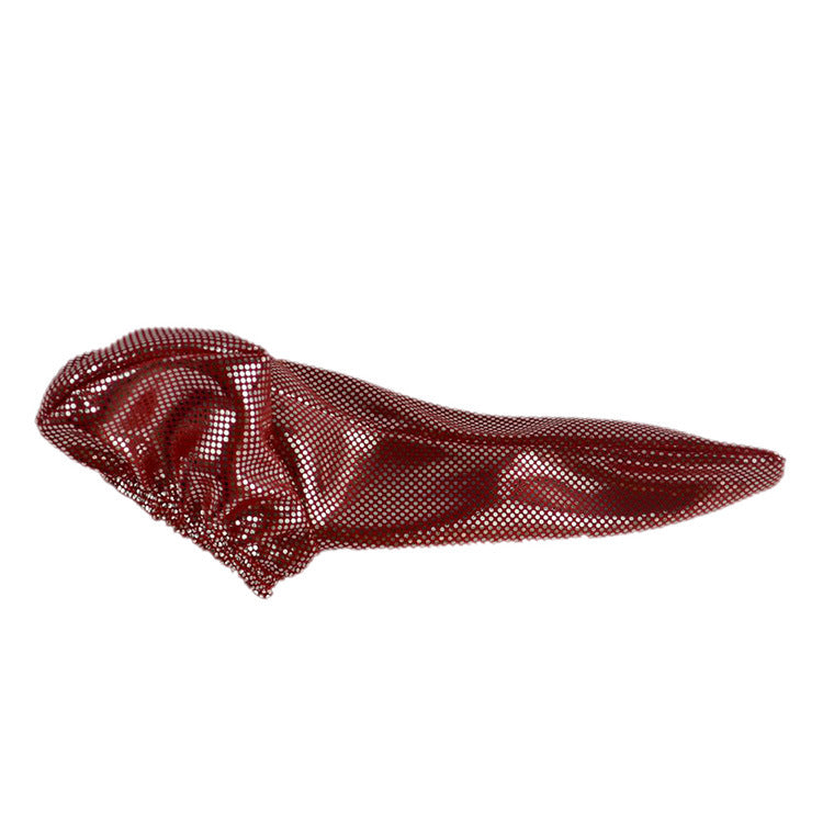 Men's Faux Leather Polka Dot Cock Sock - JJT010 - YDressup