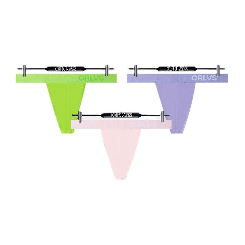 Sexy Men’s Thong – Low Rise Double Strap Modal Underwear - DZK042 - YDressup