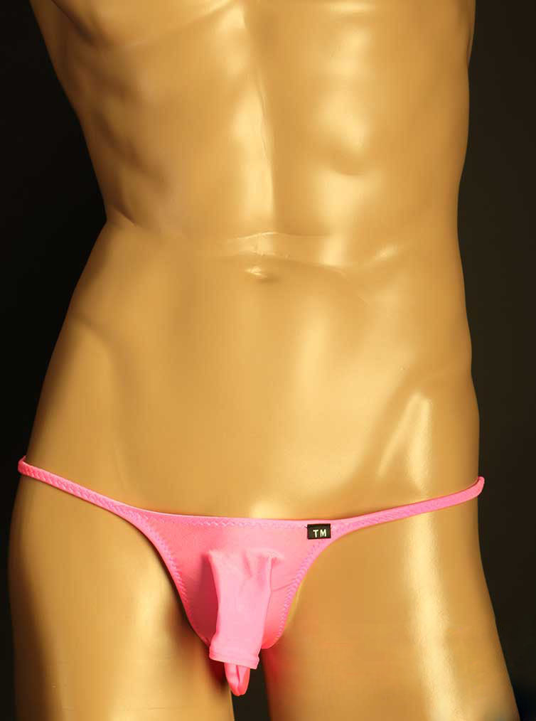 Men's Semi-Transparent G-Strings Thong - DZK058 - YDressup
