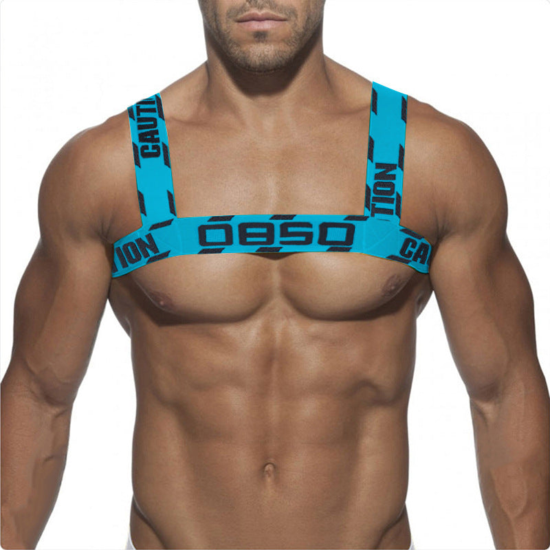 Men's Shoulder Straps Chest Strap Harness - KB053 - YDressup