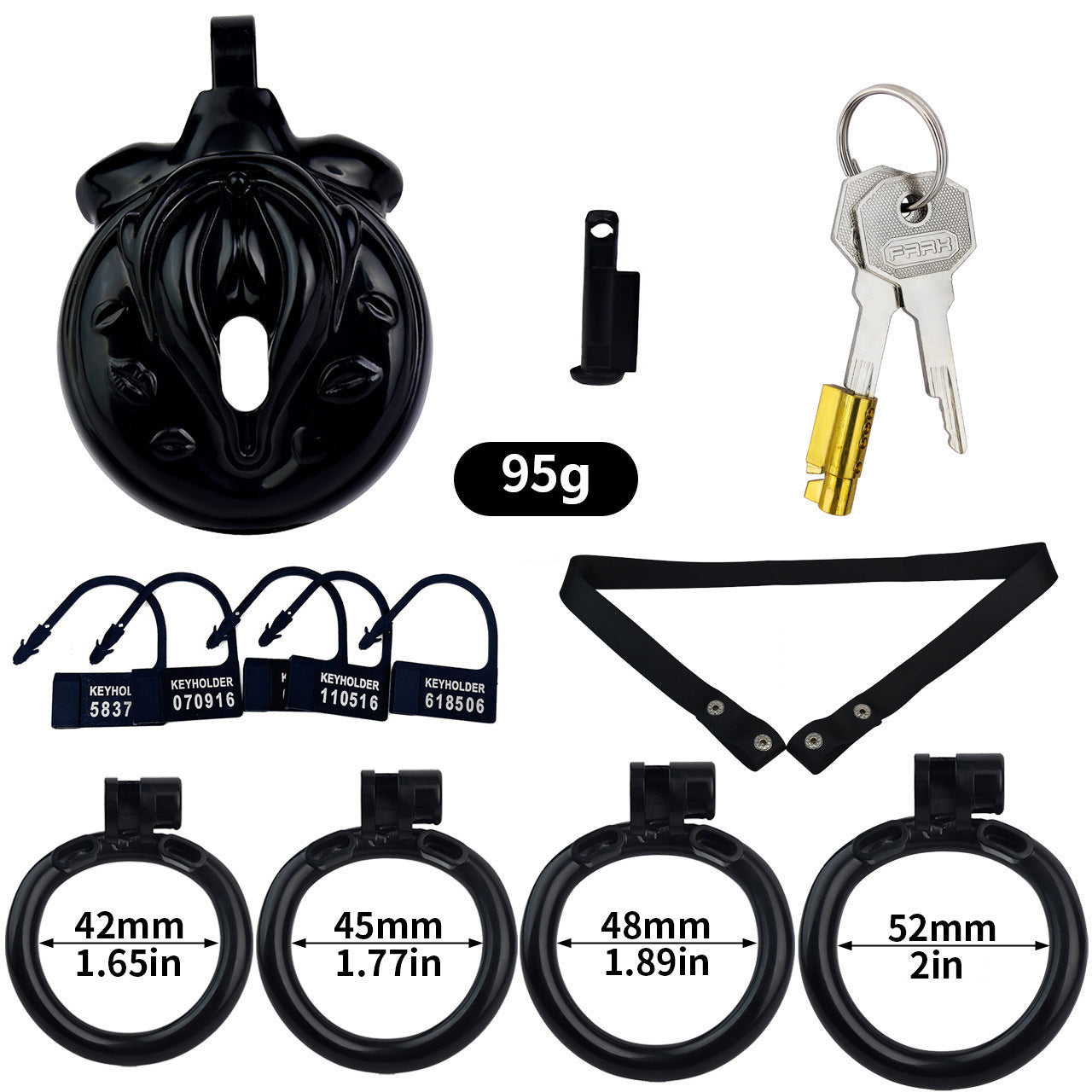 Resin Sissy Chastity Cage - YSJ018