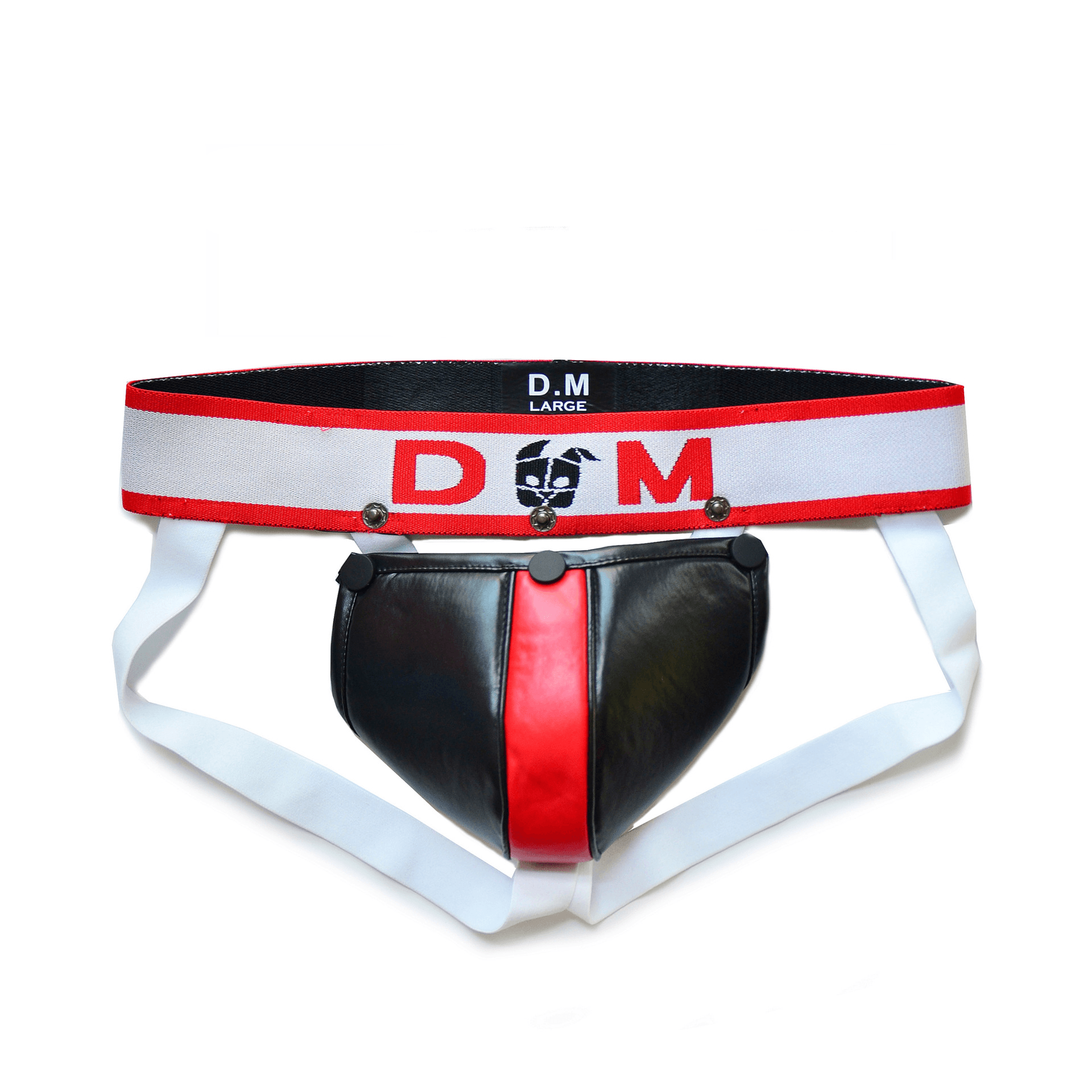 Men’s Adjustable Leather Gym Harness & Detachable Thong - HDZ028