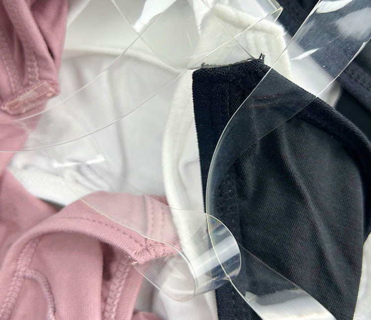 Transparent Band High-Cut Modal Men's Briefs - SJK015 - YDressup