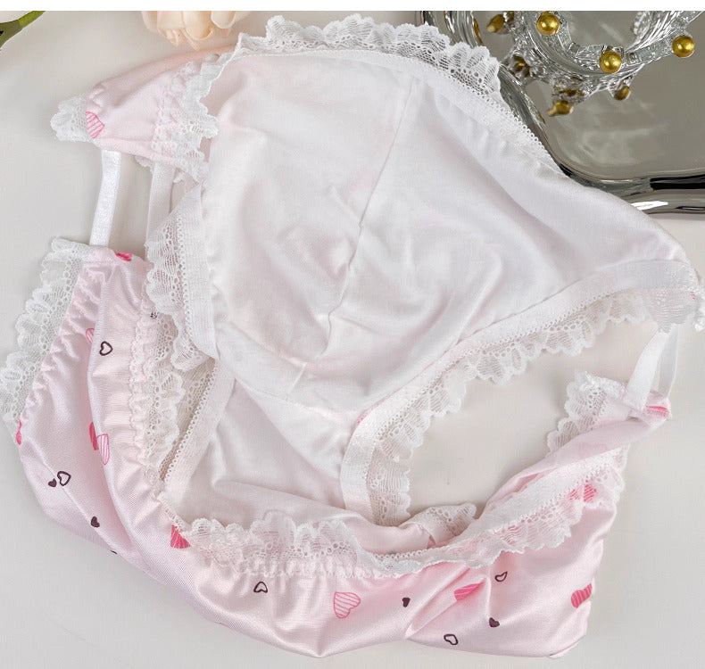 Sexy Strappy Lace Men's Panties - FU017