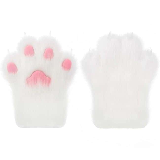Furry Animal Paw Gloves - PJ045 - YDressup