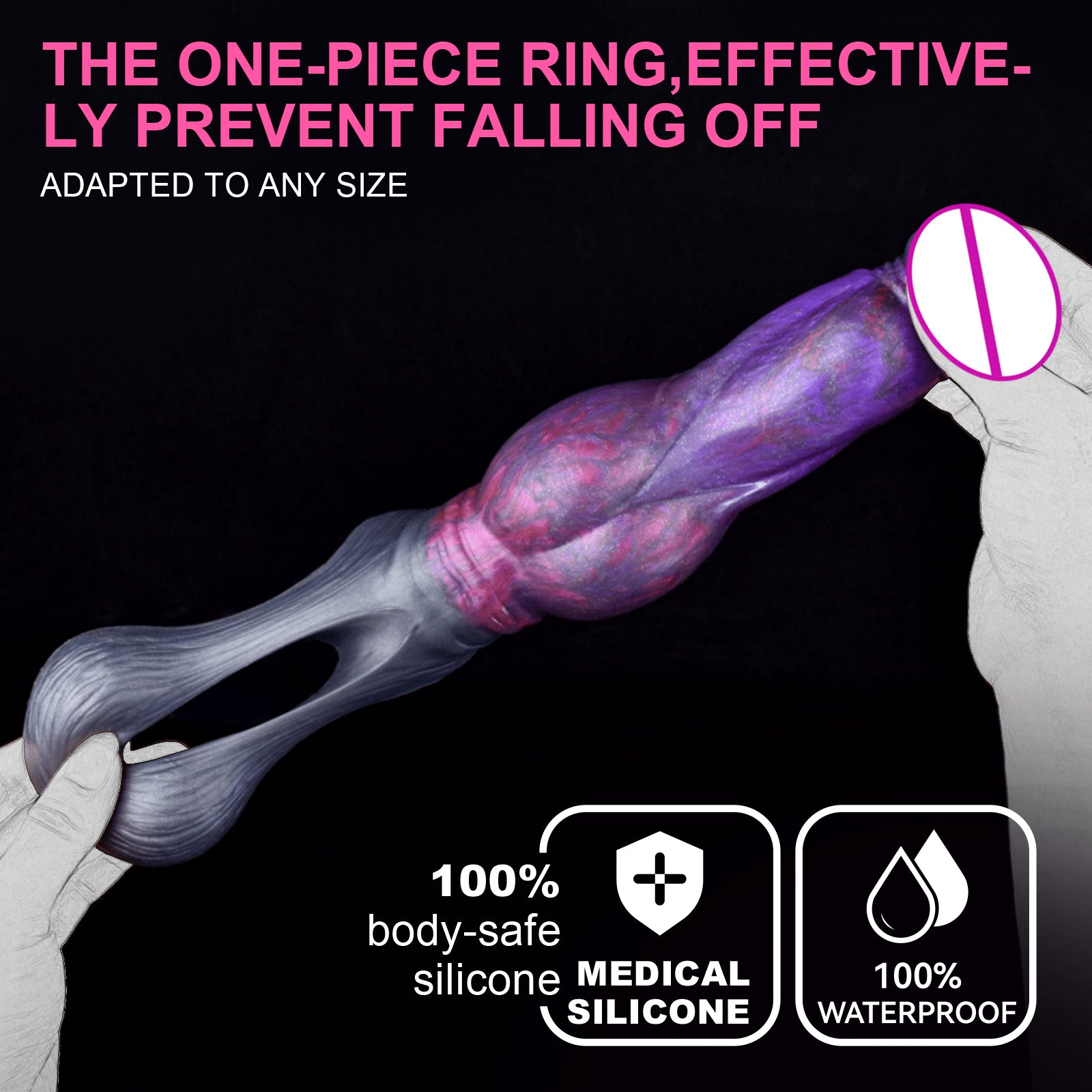 Men's Hollow Penis Sleeve - AD001
