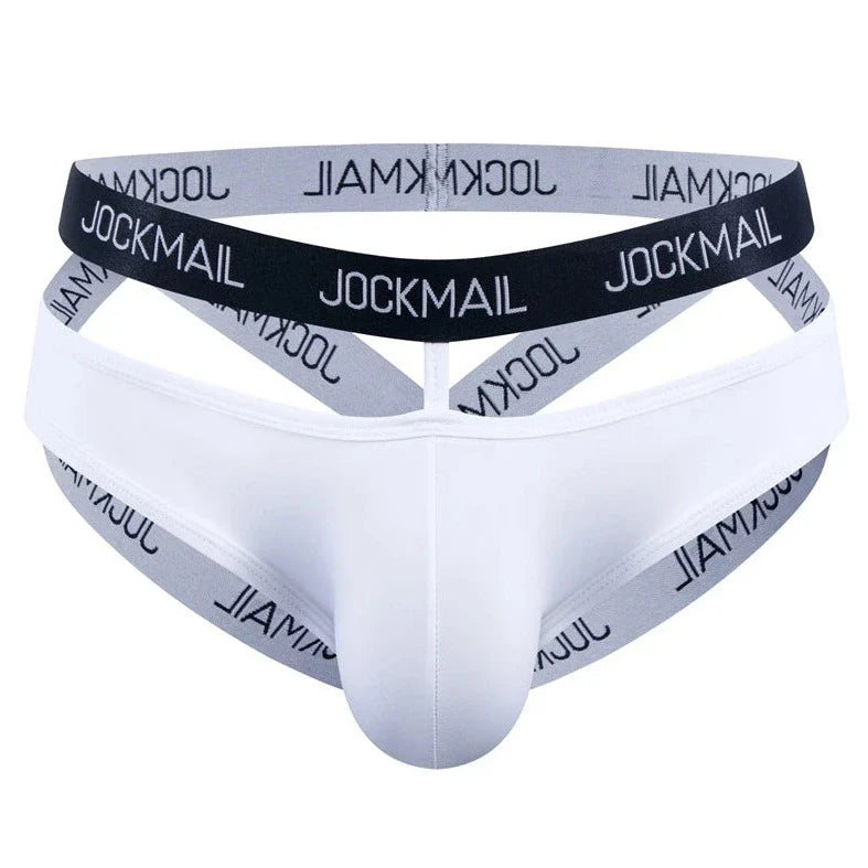 Sexy Men's Bondage Jockstrap Open Back Harness Underwear - HDZ020 - YDressup