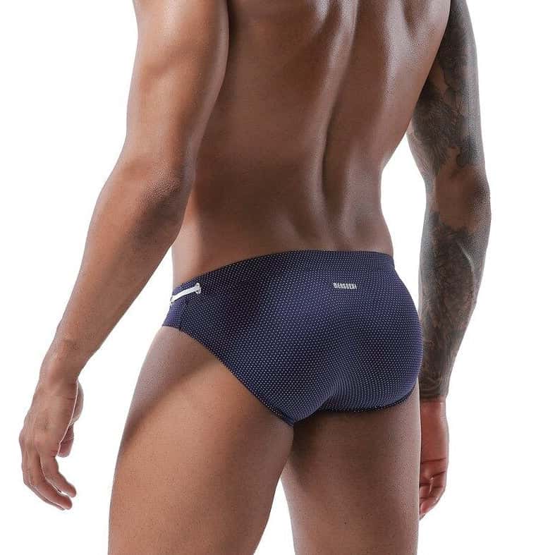Men's Bold Bowtie Swim Briefs - YK045 - YDressup