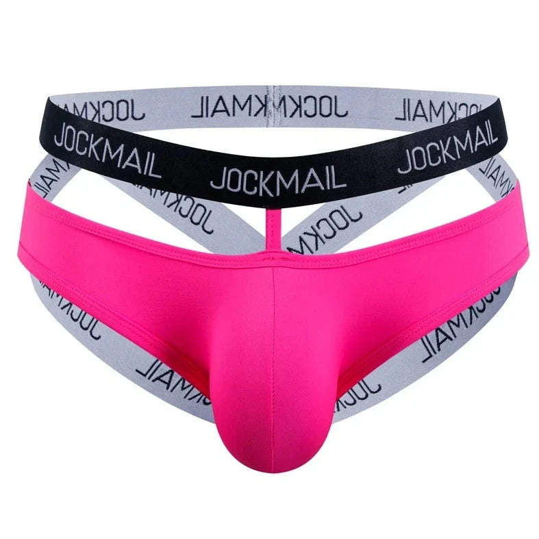 Sexy Men's Bondage Jockstrap Open Back Harness Underwear - HDZ020 - YDressup
