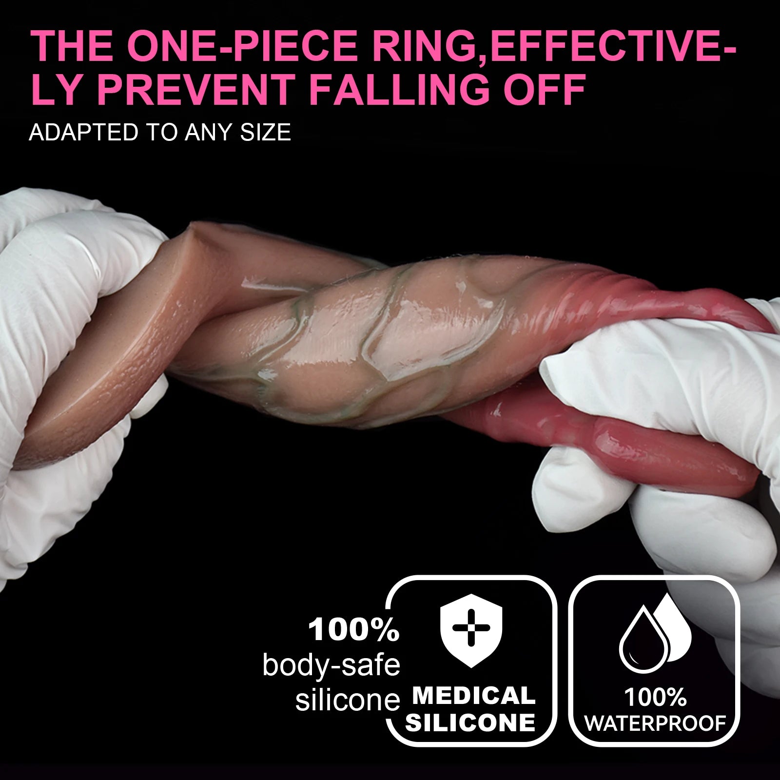 Realistic Penis Sleeve Extender - AD002